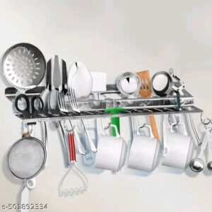 Steel Spoon Stand For Kitchen Shelves
